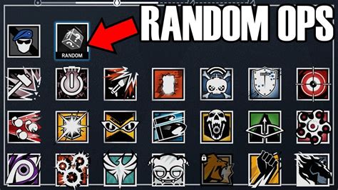 random rainbow six siege operator generator